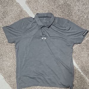 Oakley Men's Charcoal Polo Shirt